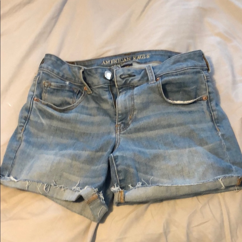 American eagle jean shorts